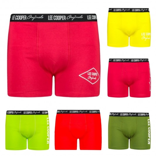 Boxeri Lee Cooper pentru barbati 1buc/pachet - 6 Modele disponibile