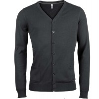 Cardigan din 100% bumbac , pentru barbati, Kariban - 3 culori disponibile