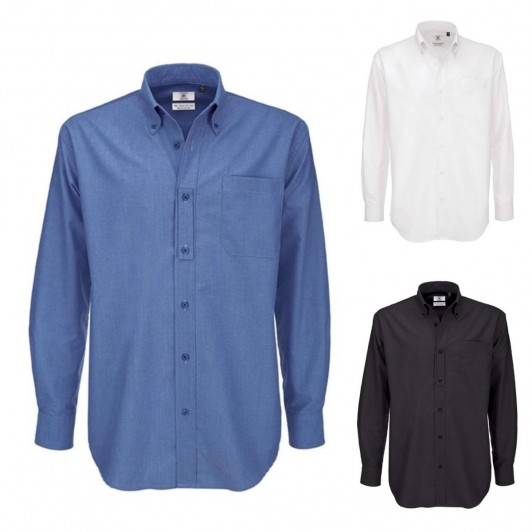 Camasa Oxford pentru barbati by B&C - 3 culori disponibile Camasa Oxford pentru barbati by B&C - 3 culori disponibile