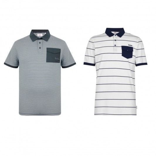 Tricou polo Lee Cooper, bumbac 100% - 2 modele disponibile - pret pt.1 bucata