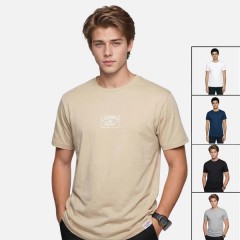 Tricou Lee Cooper ,100% bumbac,logo brodat,pentru barbati - disponibil in 4 culori
