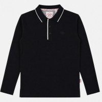 Tricou polo Lee Cooper, maneca lunga,croi slim - disponibil in 4 culori