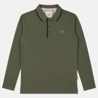 Tricou polo Lee Cooper, maneca lunga,croi slim - disponibil in 4 culori