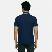 Tricou polo Lee Cooper,100% bumbac,logo brodat, logo pe maneca - disponibil in 4 culori