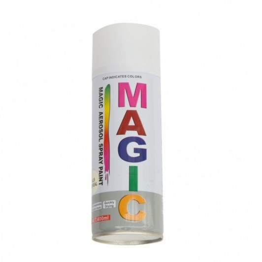 Spray vopsea MAGIC ALB 10 400ml