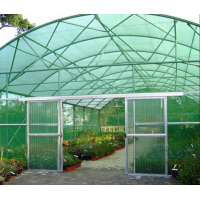 Plasă 35% Umbrire, 2 m x 50 m dimensiuni, cu ochiuri de prindere, Verde