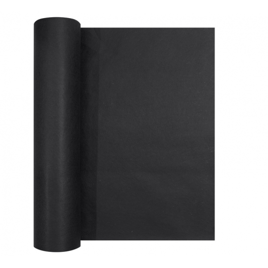 Folie Microporoasa 3.2 m x 100 m Lungime, neagra pentru mulcire, 50 g/mp