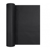 Folie microporoasa, 1.6 m x 100 m dimensiuni, densitate 50 gr/mp, neagra