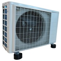 Set 4 tampoane ANTIVIBRATII pentru suporții de pardoseala, montaj unitate exterioara aer conditionat