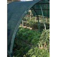 Plasă 40% Umbrire, Verde, dimensiune: 6 m Inaltime x 25 m Lungime, cu ochiuri de prindere