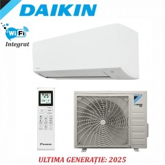 Aer condiționat Daikin Sensira 2025, 12 000 BTU, FTXC35E+RXC35E, Inverter, R32, Wi Fi Integrat