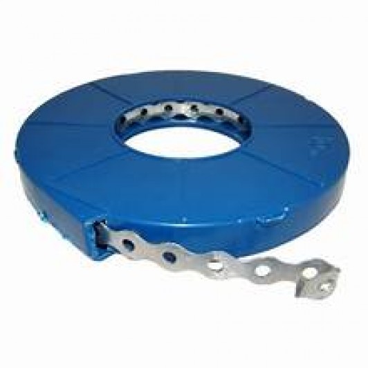 Bandă metalică perforată pentru montaj 12×0,8 mm 10m