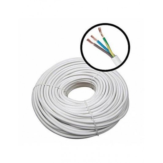 Cablu electric CUPRU MYYM / H05VV-F, 3 x 1.5 – Rola 100m