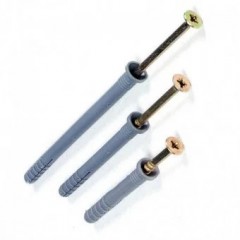 Diblu cu surub cui percutie 8 x 45 mm (100 bucati)
