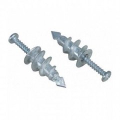 Diblu autoforant (metalic) pentru gips carton, cu surub cu cap bombat, 15 x 29 mm, set 100 buc