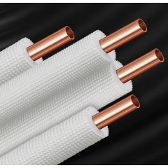 Teava cupru izolata 1/2 (12.7) (0.70) izolatie 6mm – rola 50m