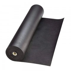 Folie microporoasa neagra  2 m latime, 10 m lungime, pentru mulcire, densitate 50 g/mp, pachet