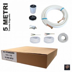 Kit STANDARD Montaj aer conditionat – 5 metri – 18.000 BTU