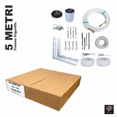 Kit COMPLET Montaj aer conditionat – 5 metri – 18.000 BTU Kit COMPLET Montaj aer conditionat – 5 metri – 18.000 BTU