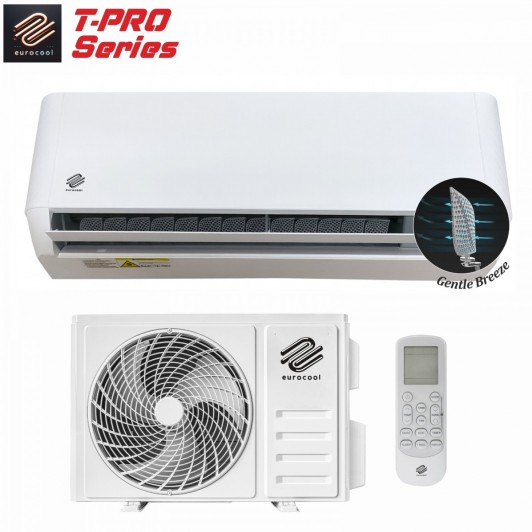 Aparat aer conditionat EUROCOOL T-PRO , 12000 BTU, R32, Inverter, Wi-Fi, Active Carbon Filter Aparat aer conditionat EUROCOOL T-PRO , 12000 BTU, R32, Inverter, Wi-Fi, Active Carbon Filter