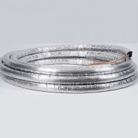 Teava cupru izolata SOLAR SAFE 3/8 (9.52) (0.70 mm) izolatie aluminiu 6mm – rola 50m