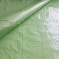 Folie construcții 4 m x 50 m – 100 µm, verde , rLDPE reciclat