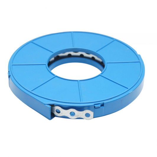 Bandă metalică perforată pentru montaj ( OBO ), dimensiuni 17 mm × 0,8 mm x 10 m