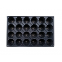 Alveole 24 celule 1 set x 10 bucati, utilizate pentru semanarea si producerea rasadului