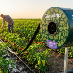 Banda picurare GD diametru 16 mm, 6 mil, distanta picuratori 30 cm, Rola 3000 m, debit 1.6 l/ora