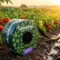 Banda picurare GD diametru 16 mm, 6 mil, distanta picuratori 30 cm, Rola 3000 m, debit 1.6 l/ora