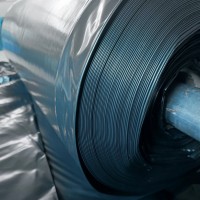 Folie construcții 4 m x 25 m – 140 µm, neagra, LDPE Folie construcții 4 m x 25 m – 140 µm, neagra, LDPE