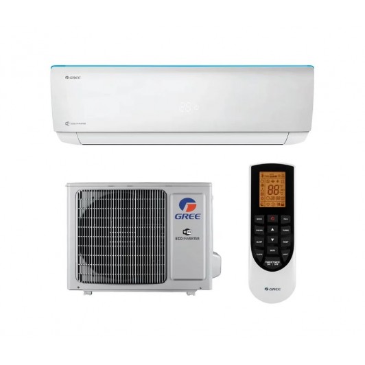 Aparat de aer conditionat Gree Bora A4 Silver GWH12AABXB-K6DNA4A1A, 12000 BTU,  KIT INSTALARE INCLUS