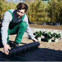 Folie Agrotextil 0.8 m Latime x 100 m lungime, AntiBuruieni, 100gr/mp densitate