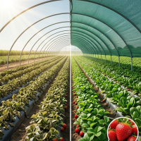 Plasă 35% Umbrire, 12 m x 50 m dimensiuni, cu ochiuri de prindere, Verde