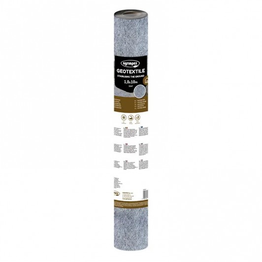 Geotextil Agrimpex gri, 80 gr/mp, 1m x 10m lungime/rola
