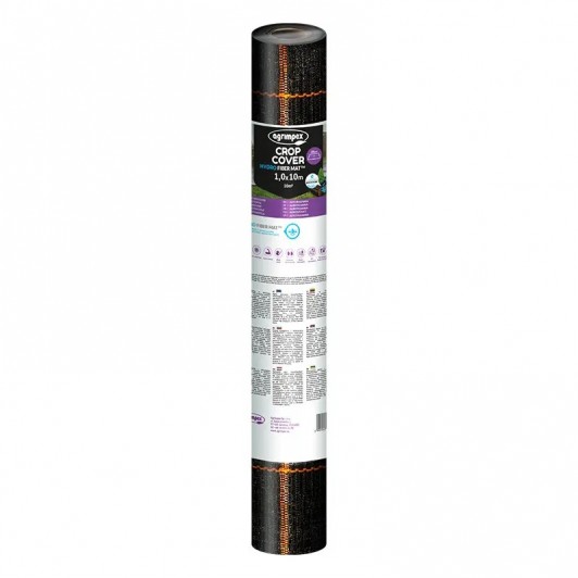 Agrotextil mulcire Agrola Hydro Fiber Mat, negru 140 g/mp, 25x25 cm/ 1m x10 m lungime, rola Agrotextil mulcire Agrola Hydro Fiber Mat, negru 140 g/mp, 25x25 cm/ 1m x10 m lungime, rola