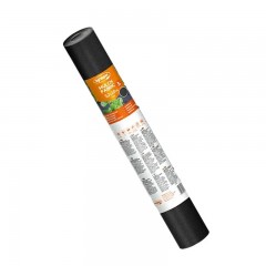 Folie microporoasa neagra pentru mulcire, 50 g/mp, 1.6m x 20m lungime, rola