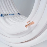 Teava cupru izolata TWIN 1/4″( 6.35mm) + 3/8 (9.52mm), -rola 25m