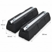 Suporti antivibratie pt pardoseala, Pompe de Caldura, Aer Conditionat 250 x 130 x 100 mm