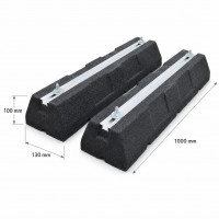 Suporti antivibratie pt pardoseala, Pompe de Caldura, Aer Conditionat 1000 x 130 x 100 mm
