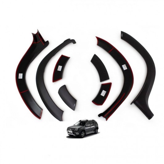 Kit protectii aripi bara dedicate Dacia Duster 2010-2017