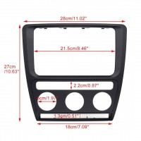 Rama navigatie adaptoare Skoda Octavia 2 2004-2008 Climatronic