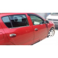 Ornamente cromate pentru manere usi Dacia Logan II 2013-2020