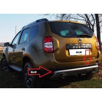 Set ornamente argintii bara fata si spate Dacia Duster I 2009-2017