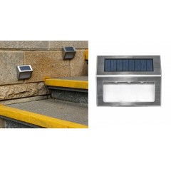 Lampa LED cu panou solar pentru scari