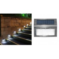 Lampa LED cu panou solar pentru scari