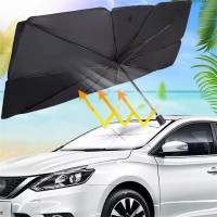 Parasolar auto parbriz tip umbrela pliabil 110*125*65