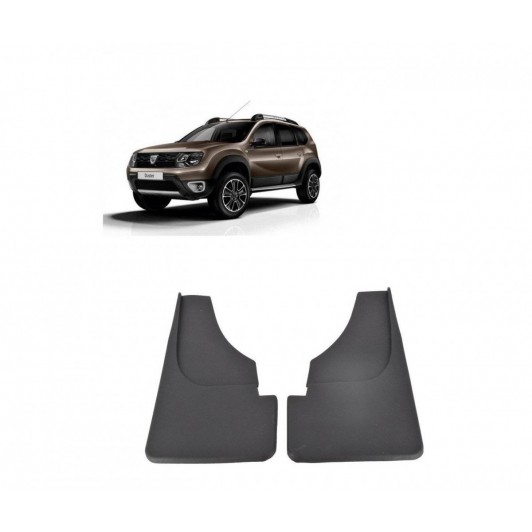 Set aparatori Fata  noroi cauciuc dedicate Dacia Duster 2010-2017