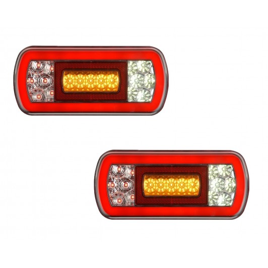 Set 2 bucati Lampa spate camion remorca LED 12V SMD 22 X 10 X 5