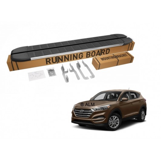 Praguri laterale tip treapta compatibile Hyundai Tucson 3 2015-2020